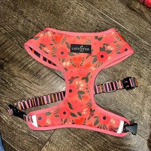 ‘Pink posy’ Lucy & Co reversible harness
